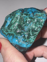 Load image into Gallery viewer, 100g Malachite &amp; Chrysocolla Gem Silica Gemstone Slab Specimen Lapidary - Congo