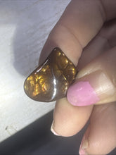 Load image into Gallery viewer, 10ct Rare Fire Agate GemStone Cabochon High Grade Lapidary Specimen