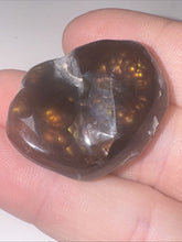 Load image into Gallery viewer, 57.5ct Old Stock Fire Agate Gemstone Rough Cabochon High Grade Lapidary Specimen