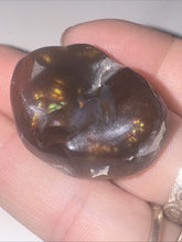 Load image into Gallery viewer, 57.5ct Old Stock Fire Agate Gemstone Rough Cabochon High Grade Lapidary Specimen